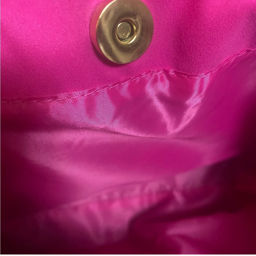 Oscar de La Renta Pink Tote Bag - Picture 7 of 7